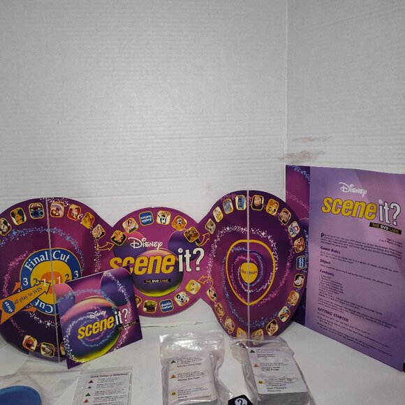 Disney Pixar 2004 Scene It? DVD Family Trivia Board Game – First Edition – EUC - Picture 8 of 9